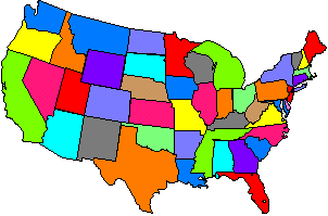 US map