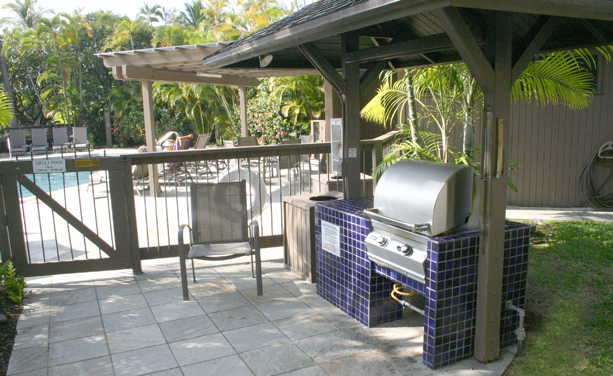 barbeque at adult pool