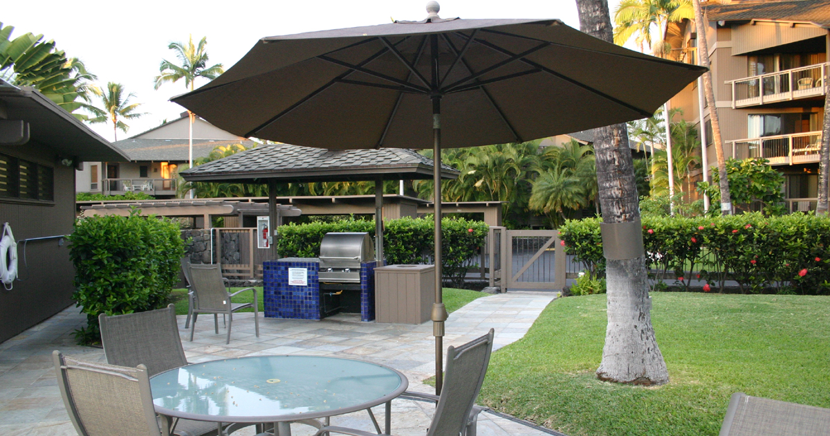 barbeque at admin pool